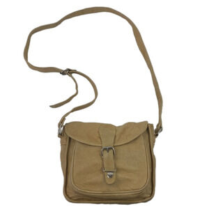 Bagmakers Tan Leather  Crossbody Purse - Made in India